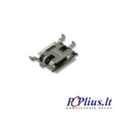 Micro USB 7 pin SMT SMD lizdas